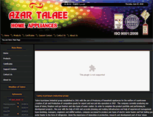 Tablet Screenshot of en.azartalaee.com